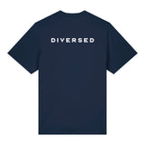 DiverseD T-Shirt Navy Blauw